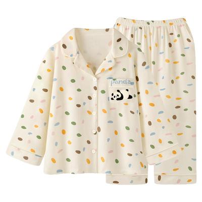 『熊猫多味豆』A类莫代尔棉睡衣