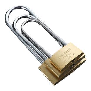 加长铜锁全铜不锈钢大门锁户外防水防撬锁长梁挂锁家用防盗通用锁