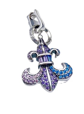 Mr.Blingggggg纯银双面船锚吊坠