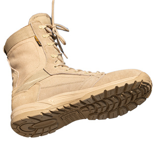 超轻高筒作战训靴轻薄减震透气保安鞋子战术沙漠安检徒步鞋秋冬