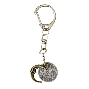 月亮和与六便士钥匙扣挂件吊坠毛姆文学名著周边阅读书友会小礼物