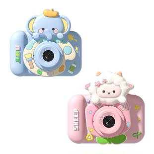 得力儿童照相机可拍照可录像卡通宝宝生日圣诞礼物高清像素玩具