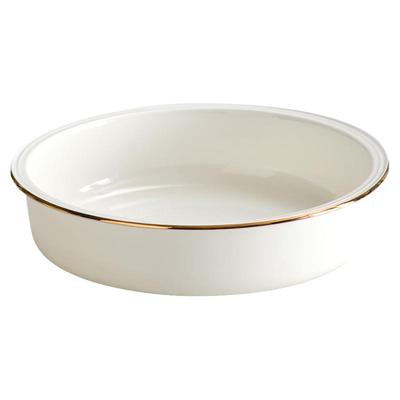 加深螺纹护边盘手绘描金