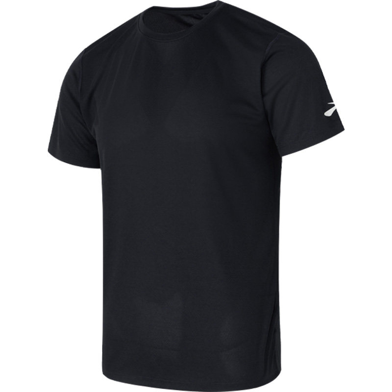 BROOKS布鲁克斯女透气轻薄百搭简约舒适短袖跑步运动上衣T恤男款