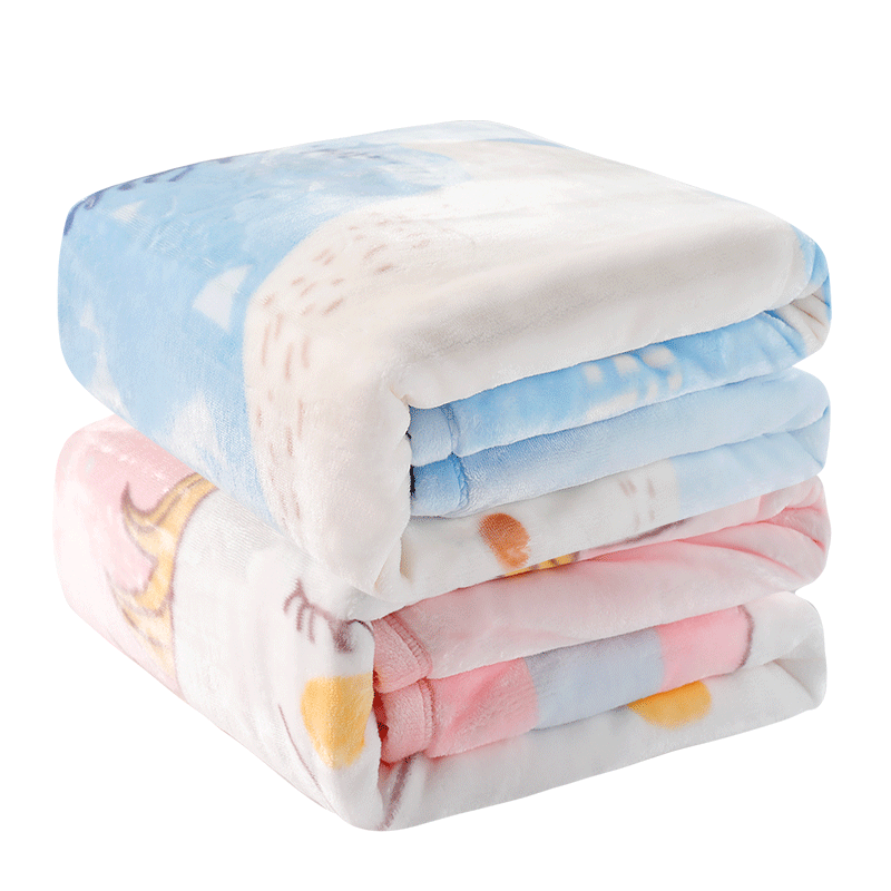  【雙11預售】gb好孩子嬰兒毛毯寶寶加厚兒童新生抱毯蓋毯冬季毯子