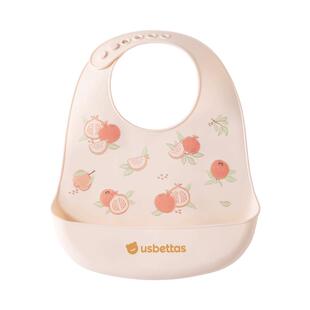 贝肽斯宝宝吃饭围兜防水硅胶辅食饭兜超软便携婴儿童围嘴防脏神器