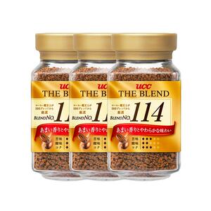 UCC114冻干黑咖啡粉70g/90gx3瓶