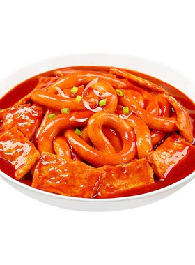 延边特色小吃韩式炒年糕2人份嗦的长年糕鱼饼软糯叽叽Q弹冷冻保存