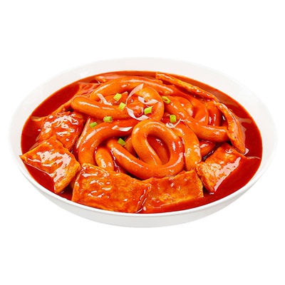 延边特色小吃韩式炒年糕2人份嗦的长年糕鱼饼软糯叽叽Q弹年糕锅