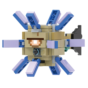 我的世界海底神殿遗迹远古守卫者21136拼装益智玩具男孩欣宏1599