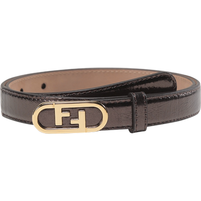 窄版板扣式皮带腰带2cm