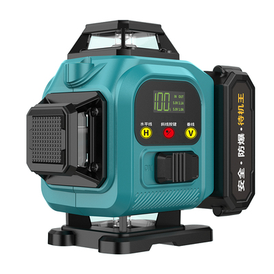 质霸高精度数显强光细线水平仪