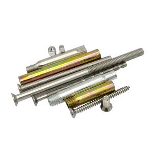 门锁螺丝对装连接管配件大全防盗门室内木门把手面板加长指纹锁具