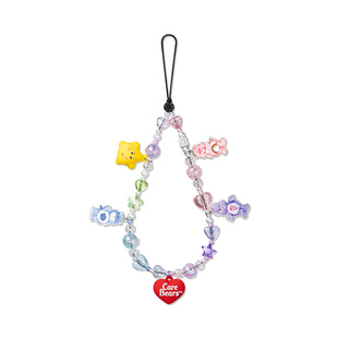 CASETiFY联名Care Bears爱心熊手机挂链串珠腕绳带吊饰品潮牌百搭