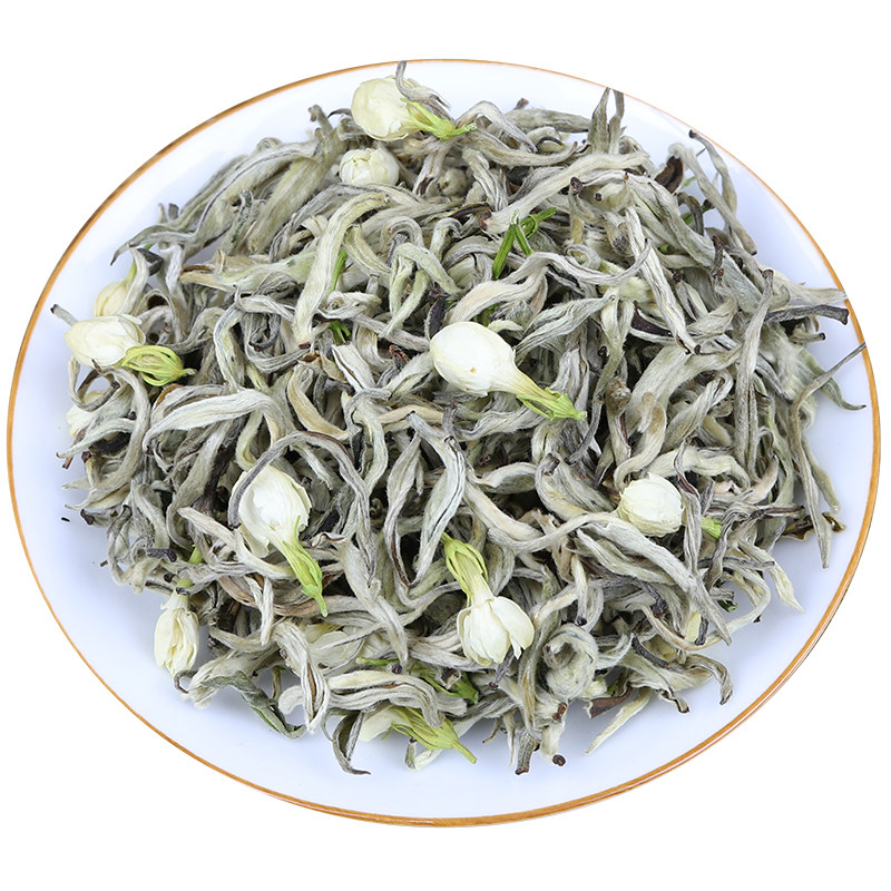 茉莉花茶飘香白毫银针