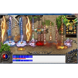 盛世星王合击+4热血传奇单机版智能假人攻城自动换装自动回收拾取