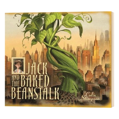 杰克和魔豆 英文原版绘本 Jack and the Baked Beanstalk 儿童睡前童话故事图画书 亲子共读 英文版进口原版英语书籍