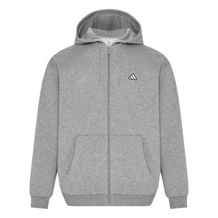 百搭休闲宽松运动连帽夹克外套拉链卫衣男女秋季adidas阿迪达斯