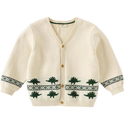 戴维贝拉儿童洋气毛衣针织衫