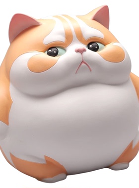 BOSS萌宠猫创意储蓄罐摆件礼物