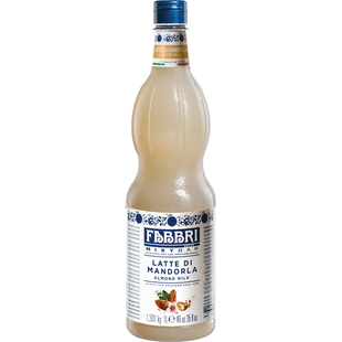 法布芮Fabbri 扁桃仁奶味糖浆Syrup意大利进口 咖啡糖浆 1.3kg/1L
