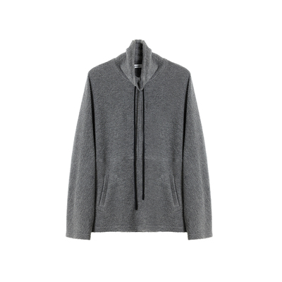 PLANITES高领抽绳毛绒卫衣