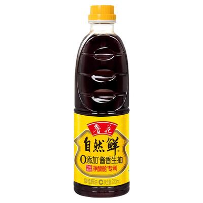 鲁花自然鲜酱油780ml酿造酱油