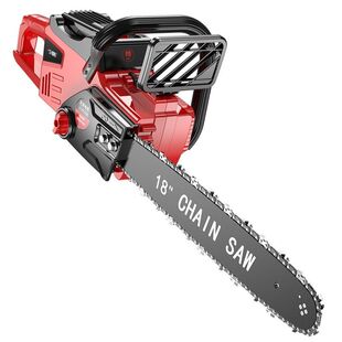 五羊本田王电链锯充电式伐木锯锂电锯木工锯40节锂电池无刷续航王