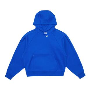 ADERERROR 24SS Langle 帽衫潮流插肩设计宽松休闲折叠刺绣卫衣