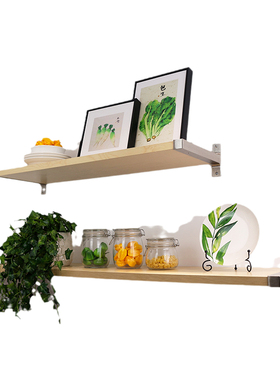 样板间厨房墙面摆件仿真绿植装饰