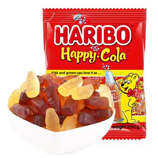 Haribo哈瑞宝小熊软糖水果橡皮糖喜糖酸糖儿童零食品德国进口