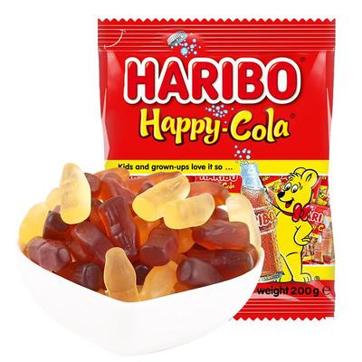 haribo哈瑞宝德国快乐可乐橡皮糖