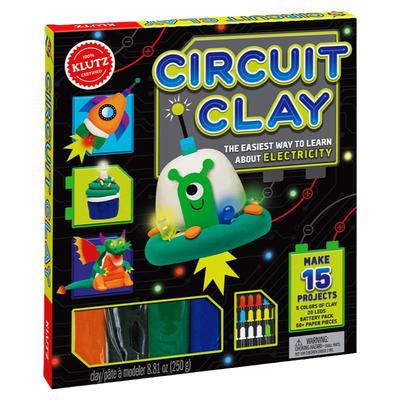 电路粘土的简单方法手工DIY