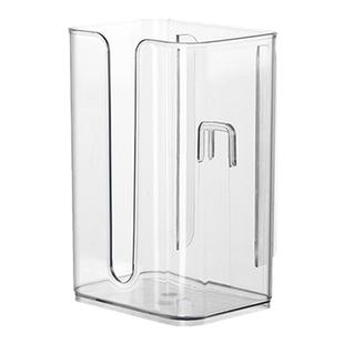 FaSoLa卫生间纸巾盒壁挂式高级感吸盘式家用抽纸盒倒挂厕所纸