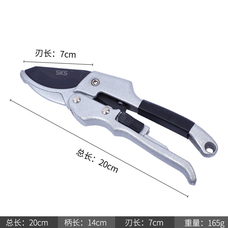 修枝剪刀园林花剪 花枝果树修剪园艺园丁快剪花木修花剪摘果剪