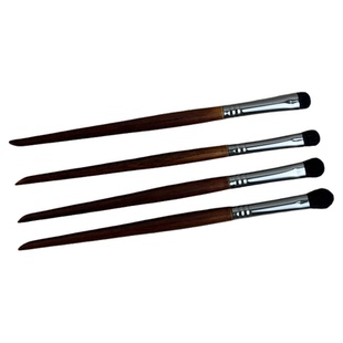 4支沧州动物毛化妆刷细光锋羊毛眼影套装眼部卧蚕晕染铺色细节刷