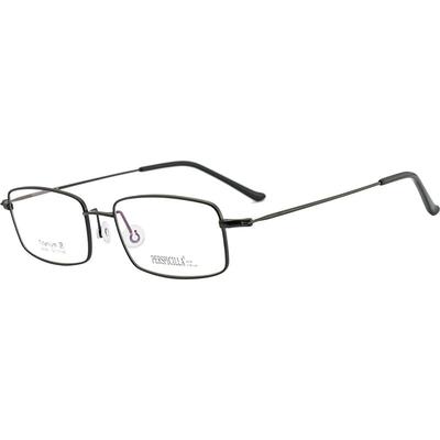 纯钛超轻窄框男可配度数近视眼镜