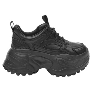 UDV2025秋季新款真皮厚底运动休闲鞋百搭增高老爹鞋潮流小个子