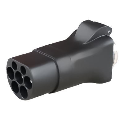 新能源汽车外放电电车取电插头