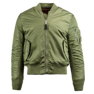 美国alpha industries MA-1修身空军飞行员航空百搭夹克棉外套MA1