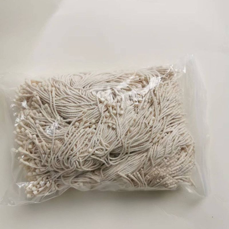 吊粒工厂现货手穿方块子弹头标签线蜡卡片吊牌挂牌通用吊绳