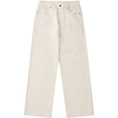 CLOT米白直筒长裤陈冠希主理