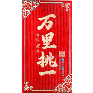 2026新款万里挑一红包结婚专用改口费高级感红包袋见面礼