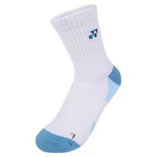 YONEX尤尼克斯羽毛球袜yy女款中高筒运动袜吸汗透气2452325BCR