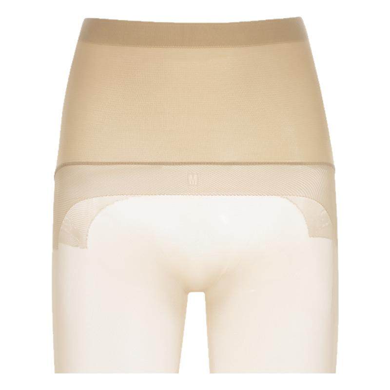 涞觅「丝滑0.01」中腰无缝丝袜女薄款夏季黑色性感大码透明连裤袜