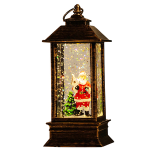 圣诞节装饰品小夜灯微景观装饰造景diy材料冬天氛围布置桌面摆件