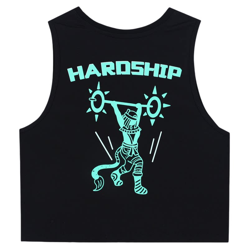 HARDSHIP｜举铁埃人 体能健身跑步坎肩背心 弹力舒适女士运动服