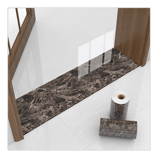 入户门槛石贴纸自粘防水耐磨加厚瓷砖贴过门石地板贴破损翻新遮丑