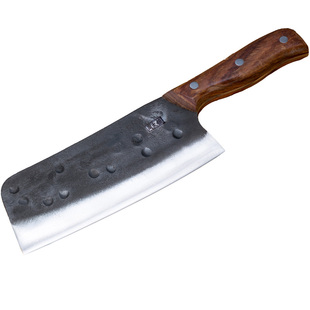 周大锤菜刀不锈钢手工锻打家用切菜刀厨房切肉刀女士小菜刀切片刀