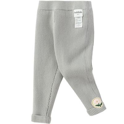 巴拉巴拉加绒打底裤秋冬装长裤